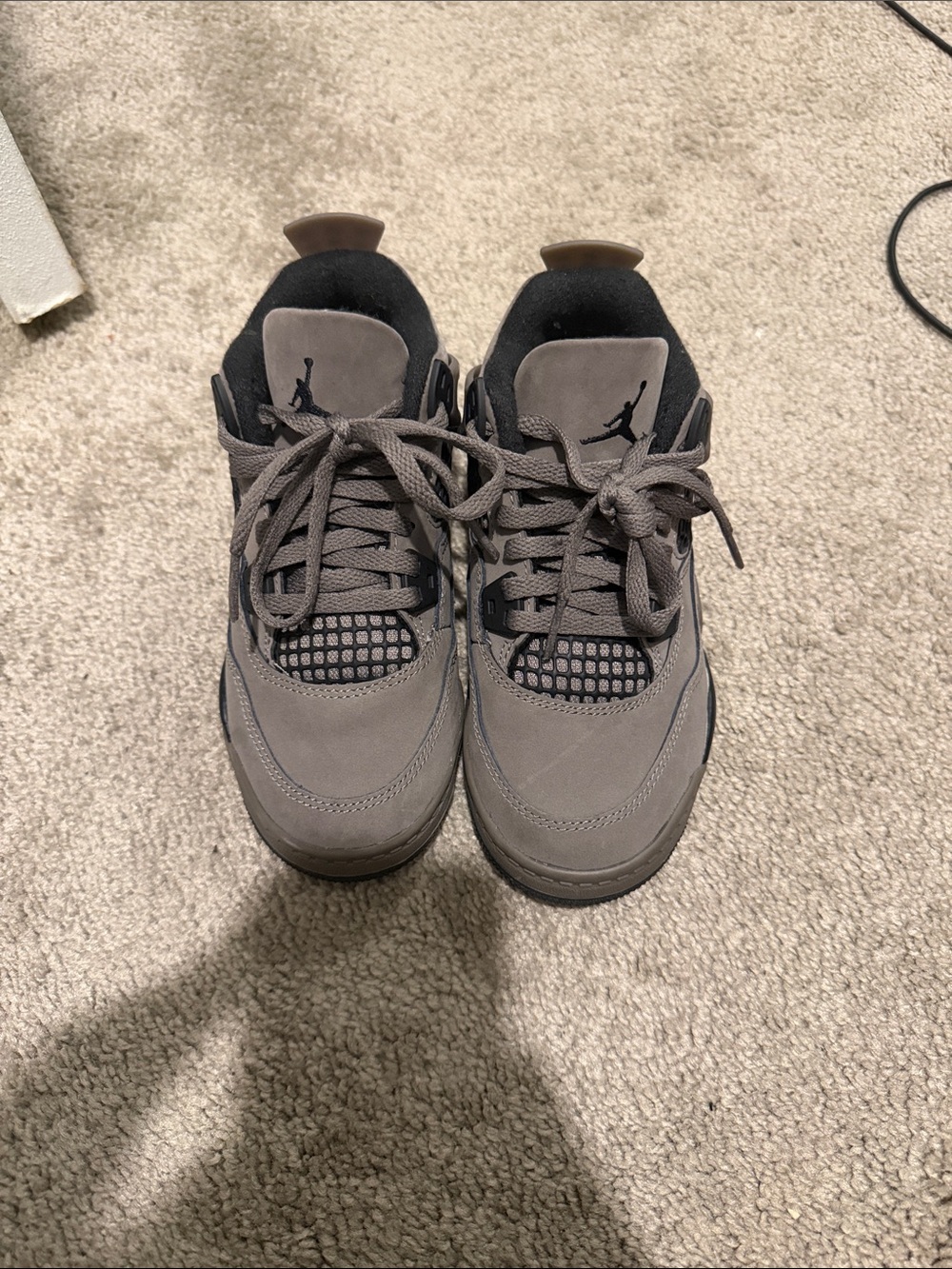 Air Jordan 4 Retro kids Shoes - Grey